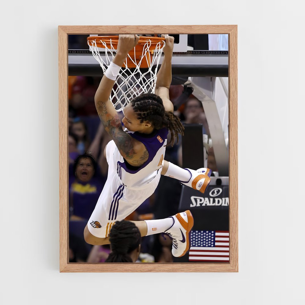 Poster Brittney de griner – affiche Basketball (vue 4)